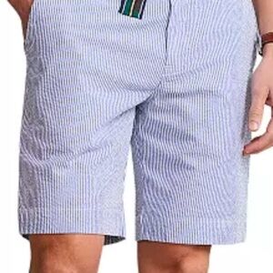 Ralph Lauren Seersucker Blue Striped Men's Shorts| size42